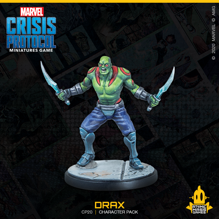Marvel Crisis Protocol : Drax and Ronan the Accuser Character Pack